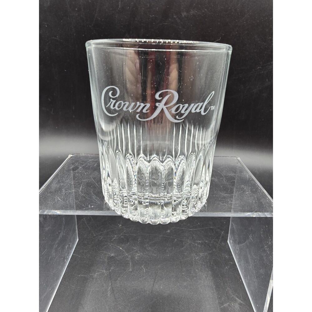 Crown Royal Whiskey Cocktail Drinking Glass Clear